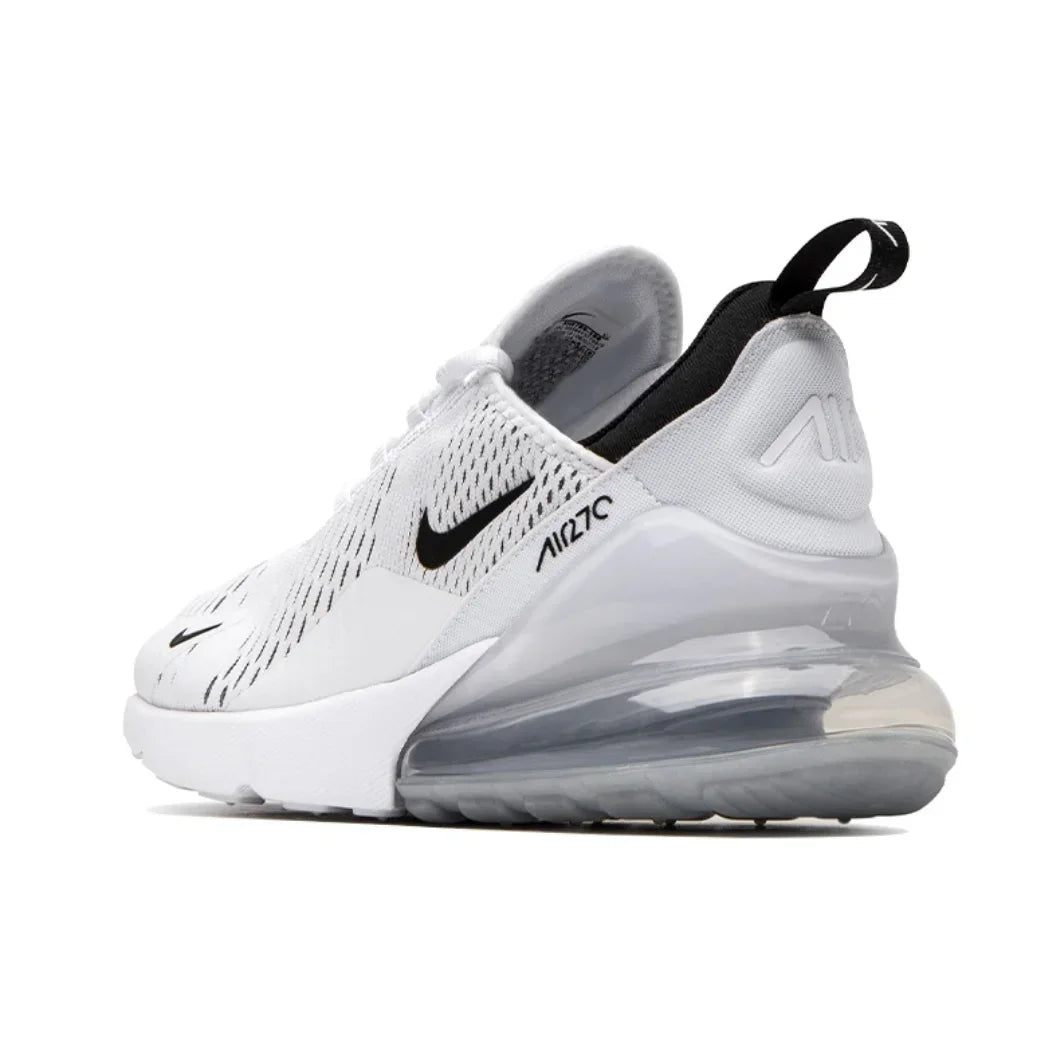 Nike New Air Max 270 Low Men's and Women's Sneakers Trendy Fashion Casual Shoes Comfortable and wearable Sneakers glossy black