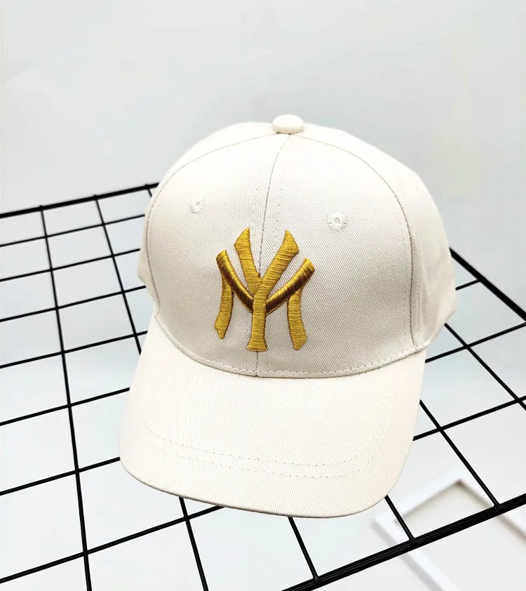 Cool New Boys Girls Kids Children Cap Letter Embroidery Four Seasons Baseball Cap Popular Hip Hop Sun Hat DropShipping