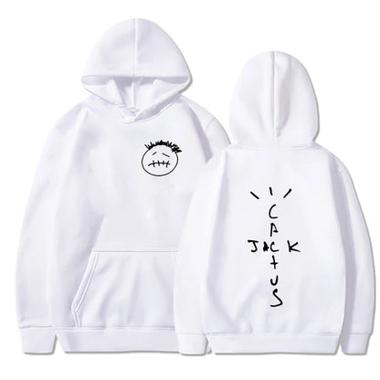 Rapper Cactus Jack Music Album Hoodies Men Women Fashion Hip Hop Sweatshirt Casual Unisex Long Sleeve Oversized Hoody Tops