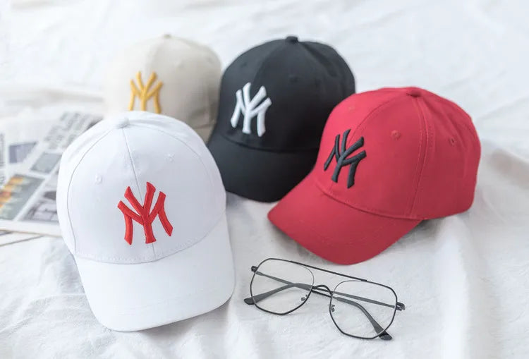 Cool New Boys Girls Kids Children Cap Letter Embroidery Four Seasons Baseball Cap Popular Hip Hop Sun Hat DropShipping