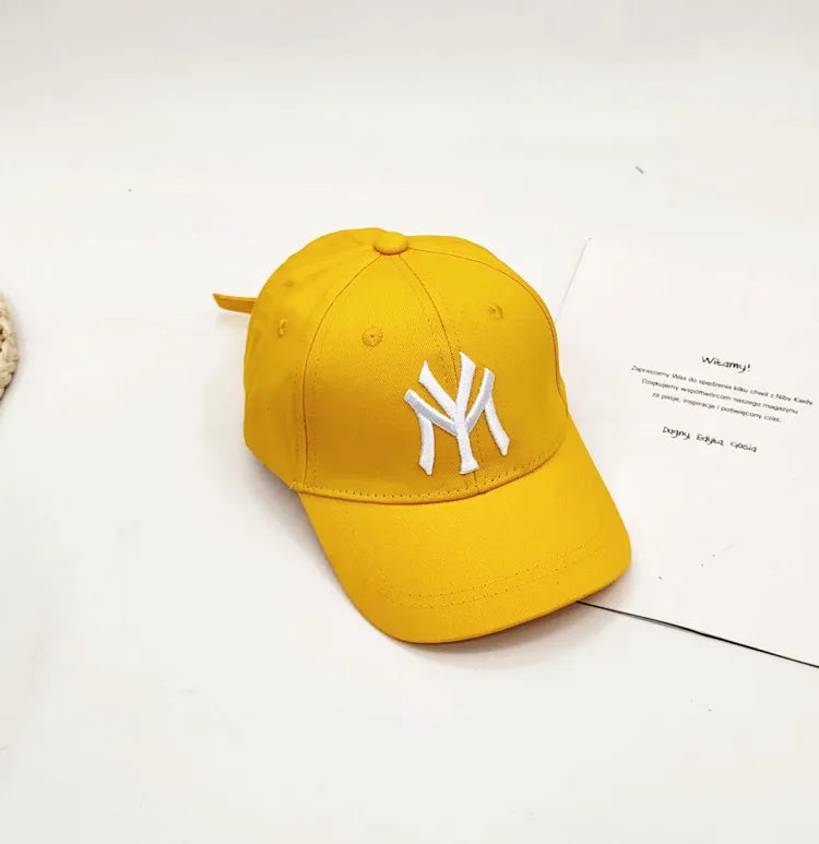 Cool New Boys Girls Kids Children Cap Letter Embroidery Four Seasons Baseball Cap Popular Hip Hop Sun Hat DropShipping