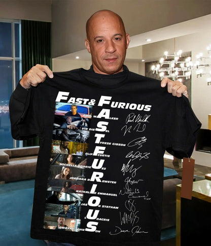 FAST AND FURIOUS FILM 15 SHIRT