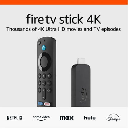 NEW Amazon Fire TV Stick 4K (2023 Model) with AI-powered Fire TV Search, Wi-Fi 6, (Without batteries)