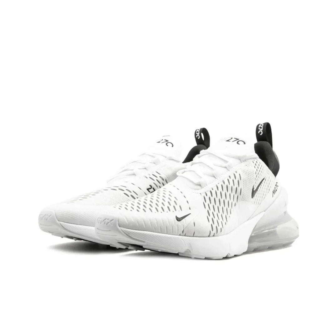 Nike New Air Max 270 Low Men's and Women's Sneakers Trendy Fashion Casual Shoes Comfortable and wearable Sneakers glossy black