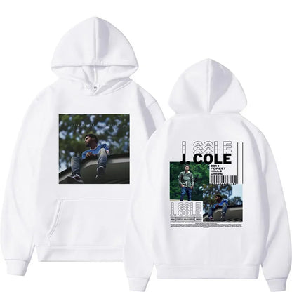 Rapper J.Cole 2014 Forest Hills Drive Print Hoodie Hip Hop Harajuku Men Women Loose Hoody Sweatshirt Fashion Streetwear Hoodies