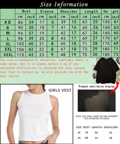 Top Y2k Los Angeles Street Personality Printed T-Shirts Women O-Neck Breathable Tops Loose Oversized Female T Shirt