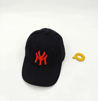 Cool New Boys Girls Kids Children Cap Letter Embroidery Four Seasons Baseball Cap Popular Hip Hop Sun Hat DropShipping