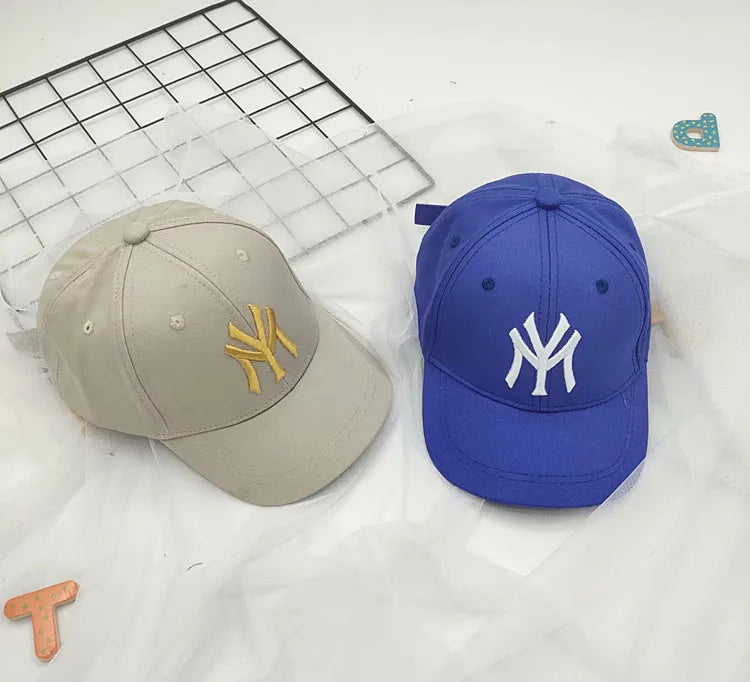 Cool New Boys Girls Kids Children Cap Letter Embroidery Four Seasons Baseball Cap Popular Hip Hop Sun Hat DropShipping