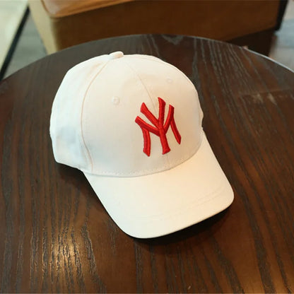 Cool New Boys Girls Kids Children Cap Letter Embroidery Four Seasons Baseball Cap Popular Hip Hop Sun Hat DropShipping